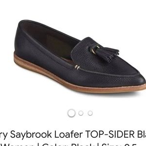SPERRY SAYBROOK loafers flats leather new 8